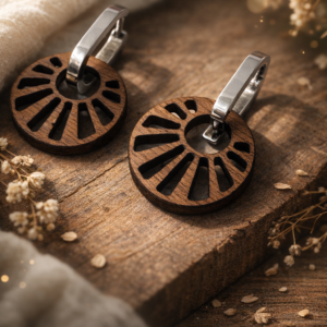 Boucles d’oreilles « soleil »